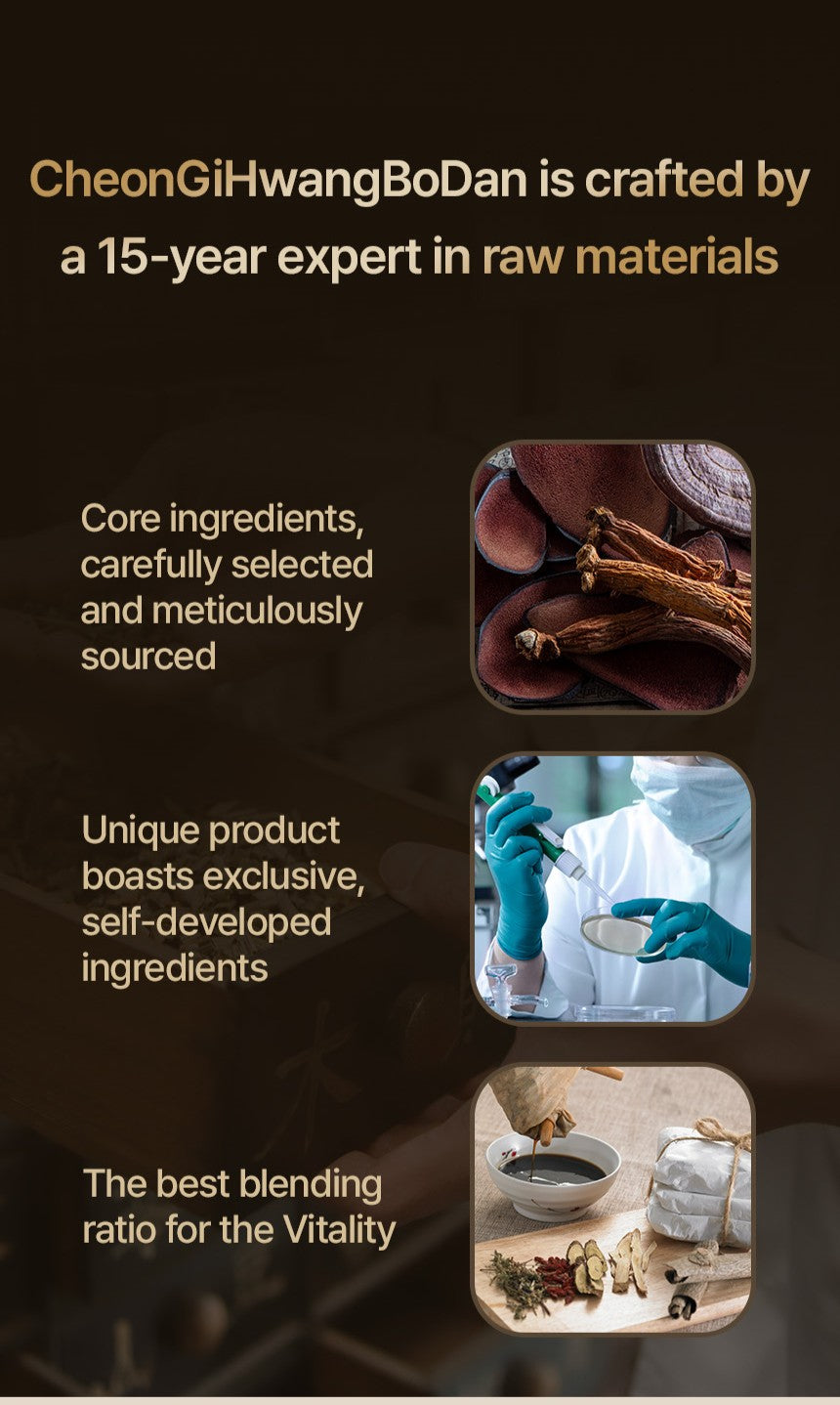 CheonGiHwangBoDan Agarwood Extract Balls (30 Pills)
